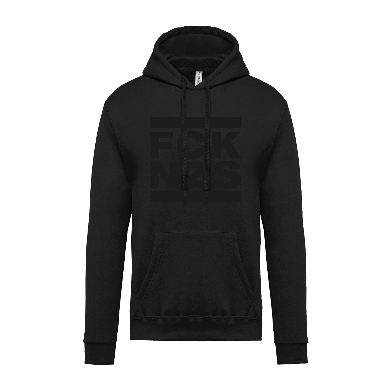 Hoodie »FCK NZS Black Edition«             