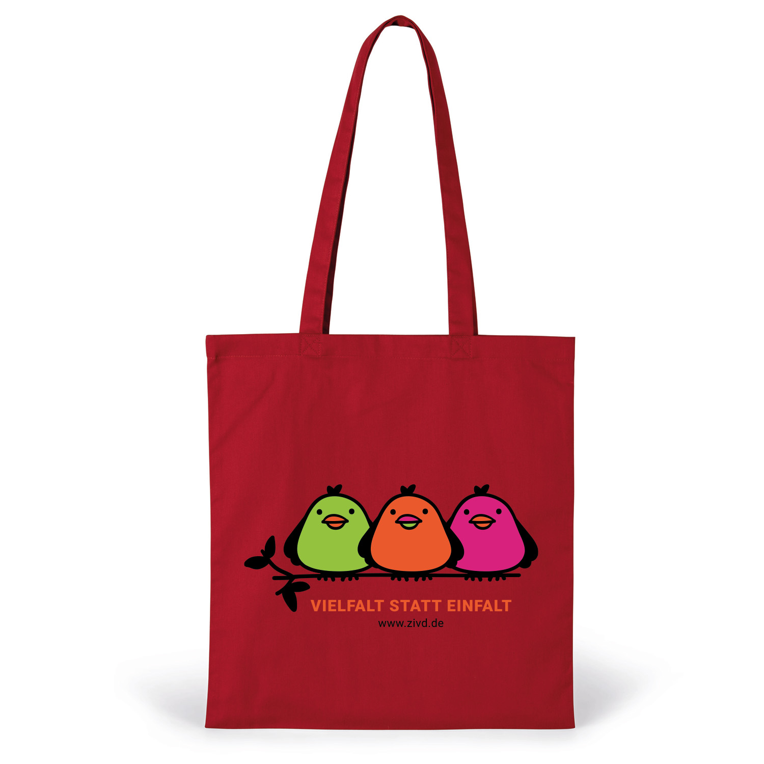 Jutebeutel »Lovebirds«  
