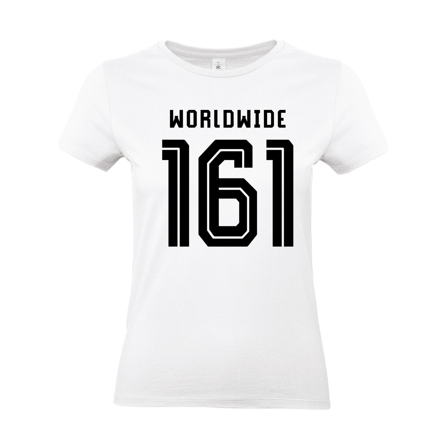 T-Shirt tailliert »161 Worldwide«        