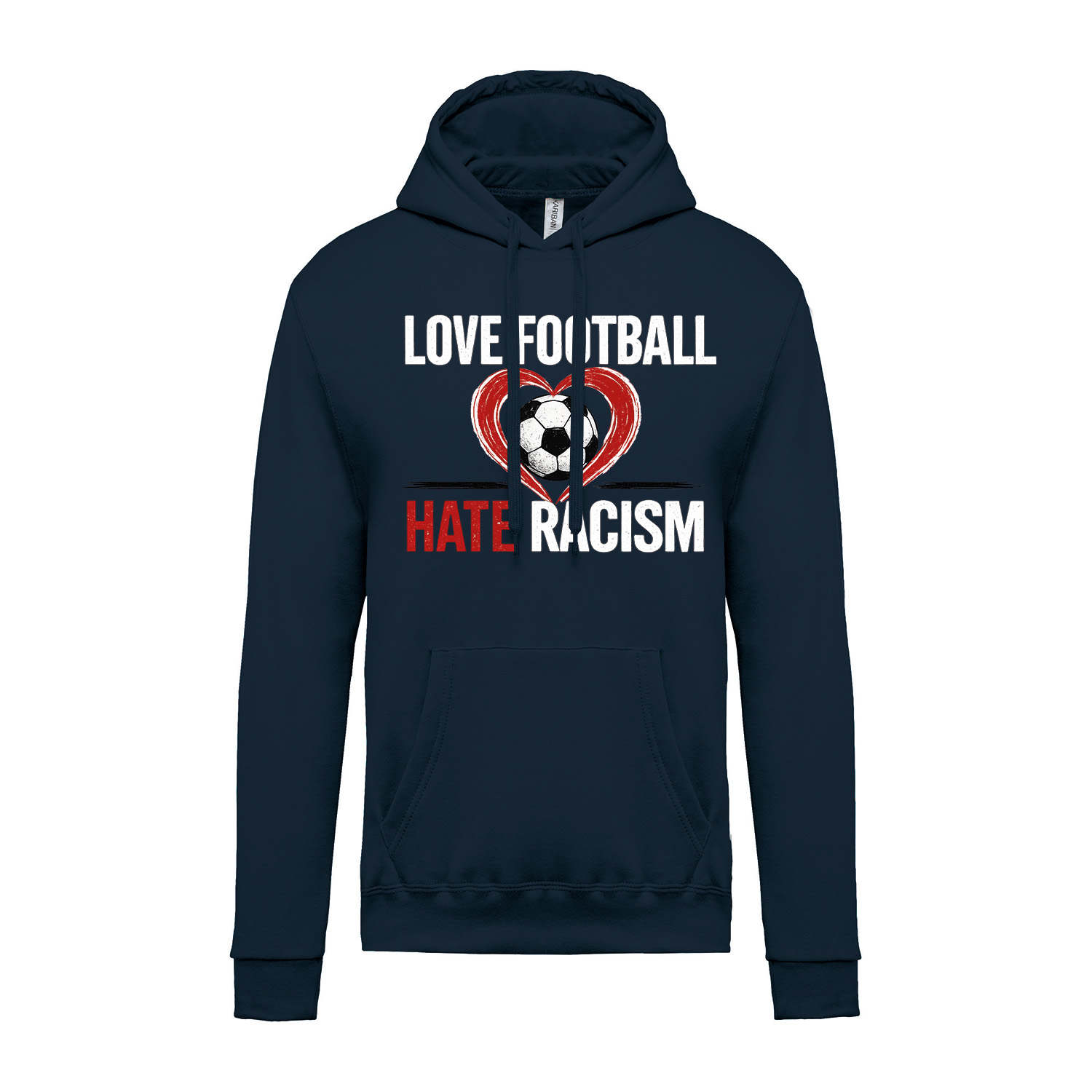 Hoodie »Love Football«             