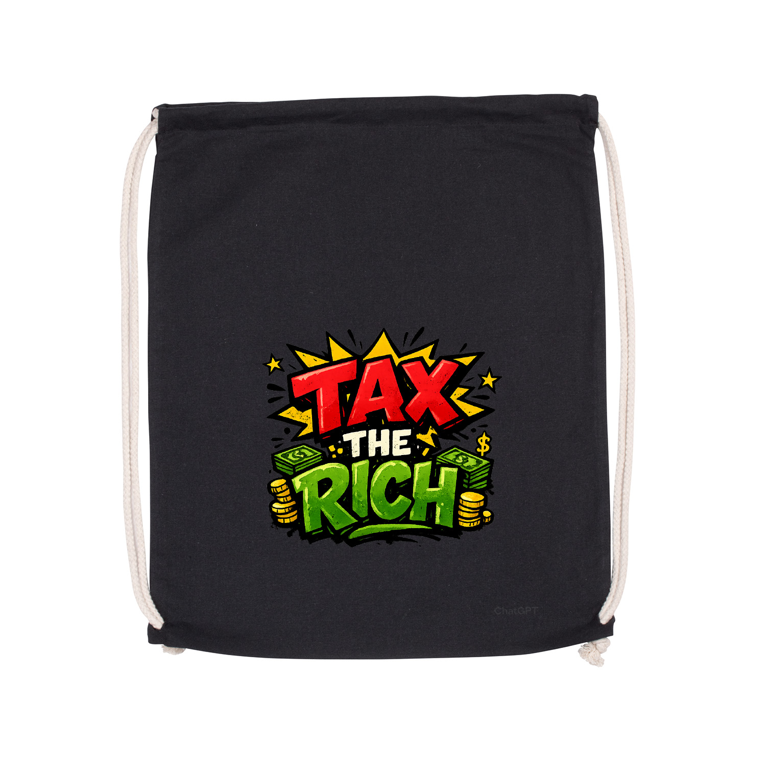 Turnbeutel »Tax the Rich«     