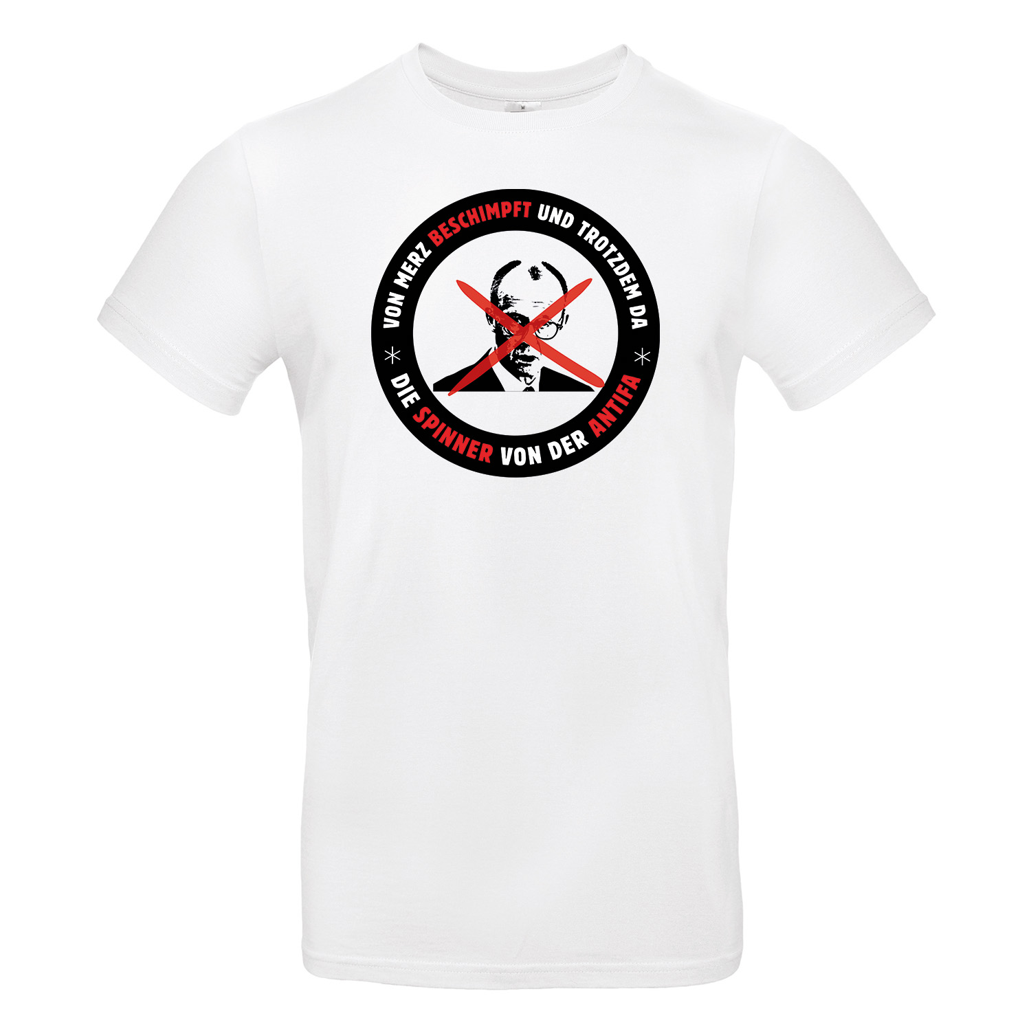 T-Shirt »Spinner Antifa«             