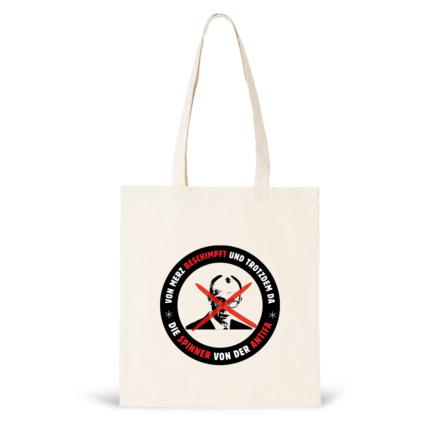 Jutebeutel »Spinner Antifa«       
