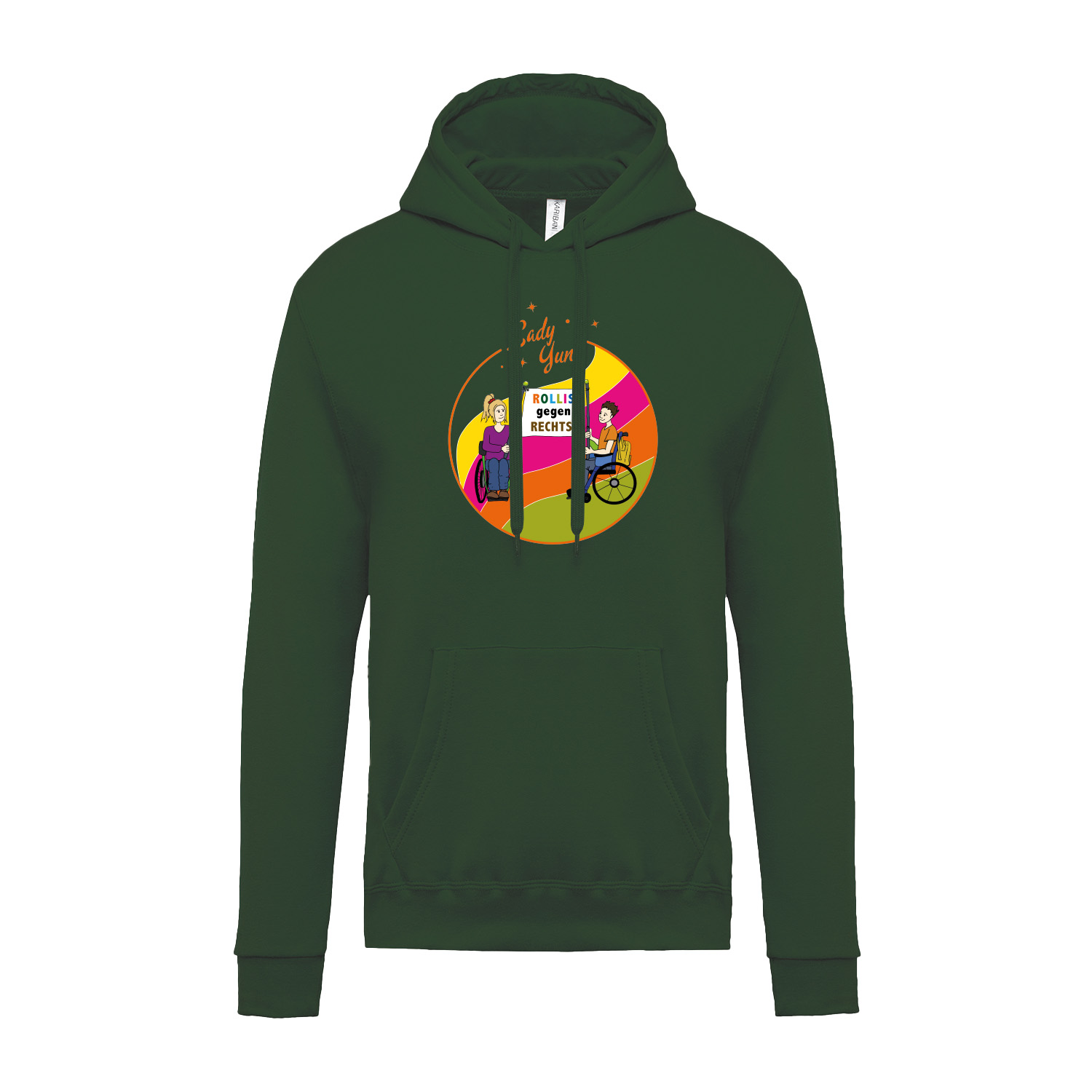 Hoodie »Rollis gegen Rechts«           