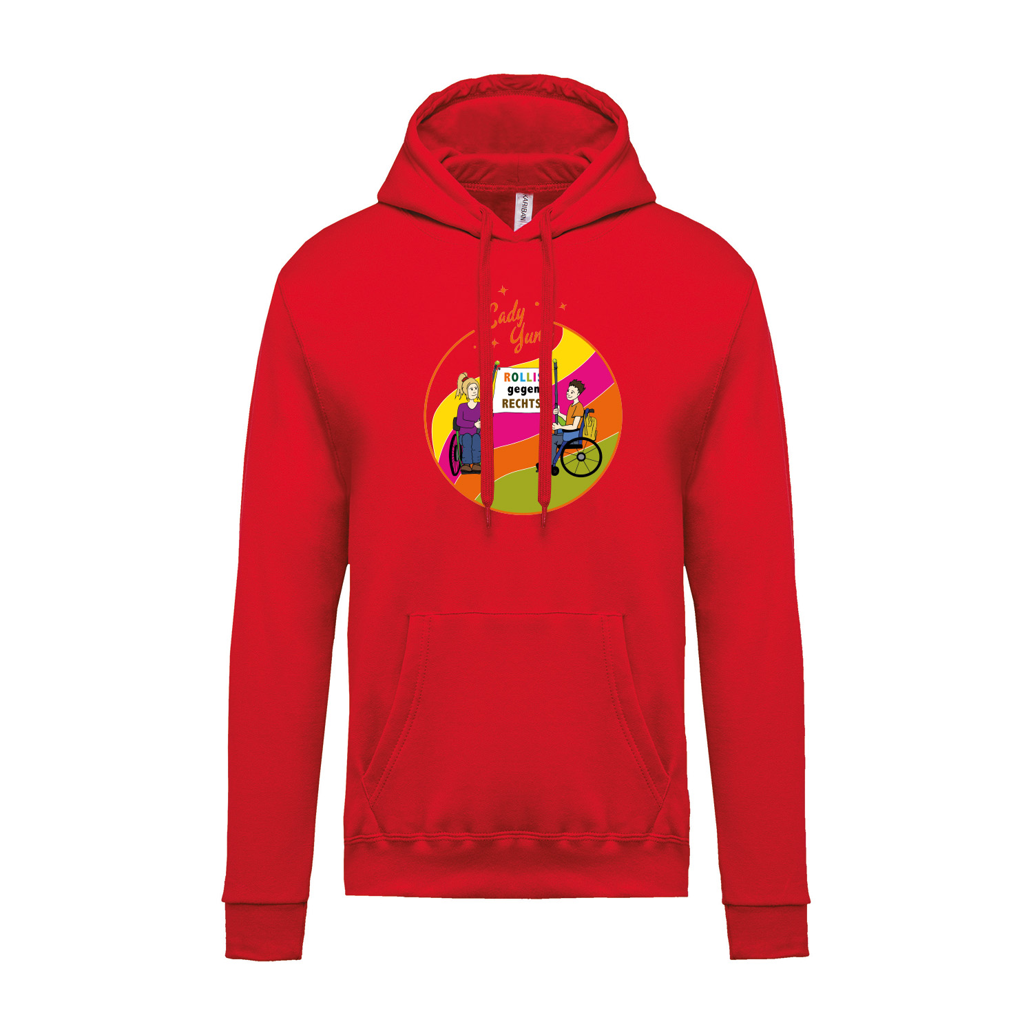 Hoodie »Rollis gegen Rechts«           