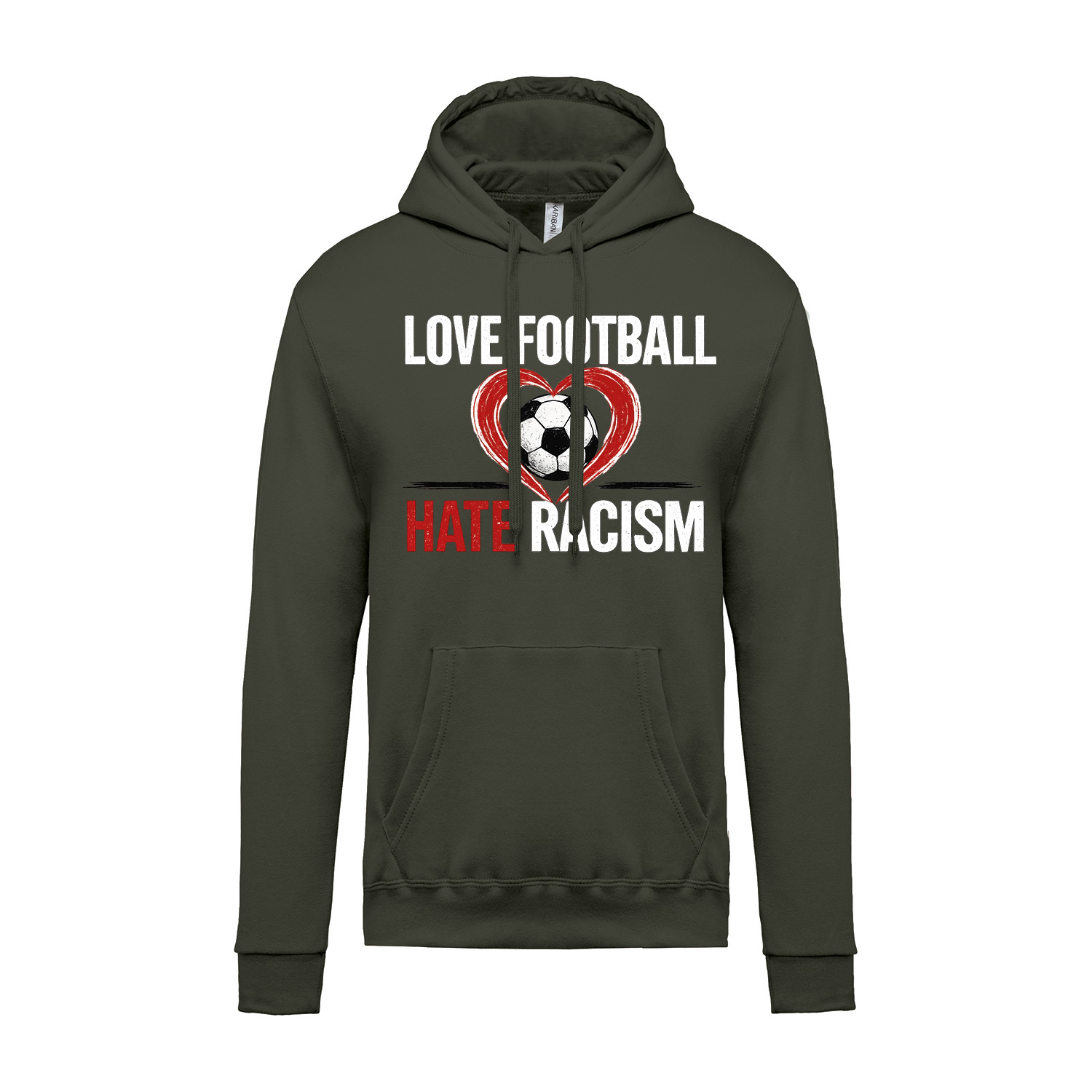 Hoodie »Love Football«             