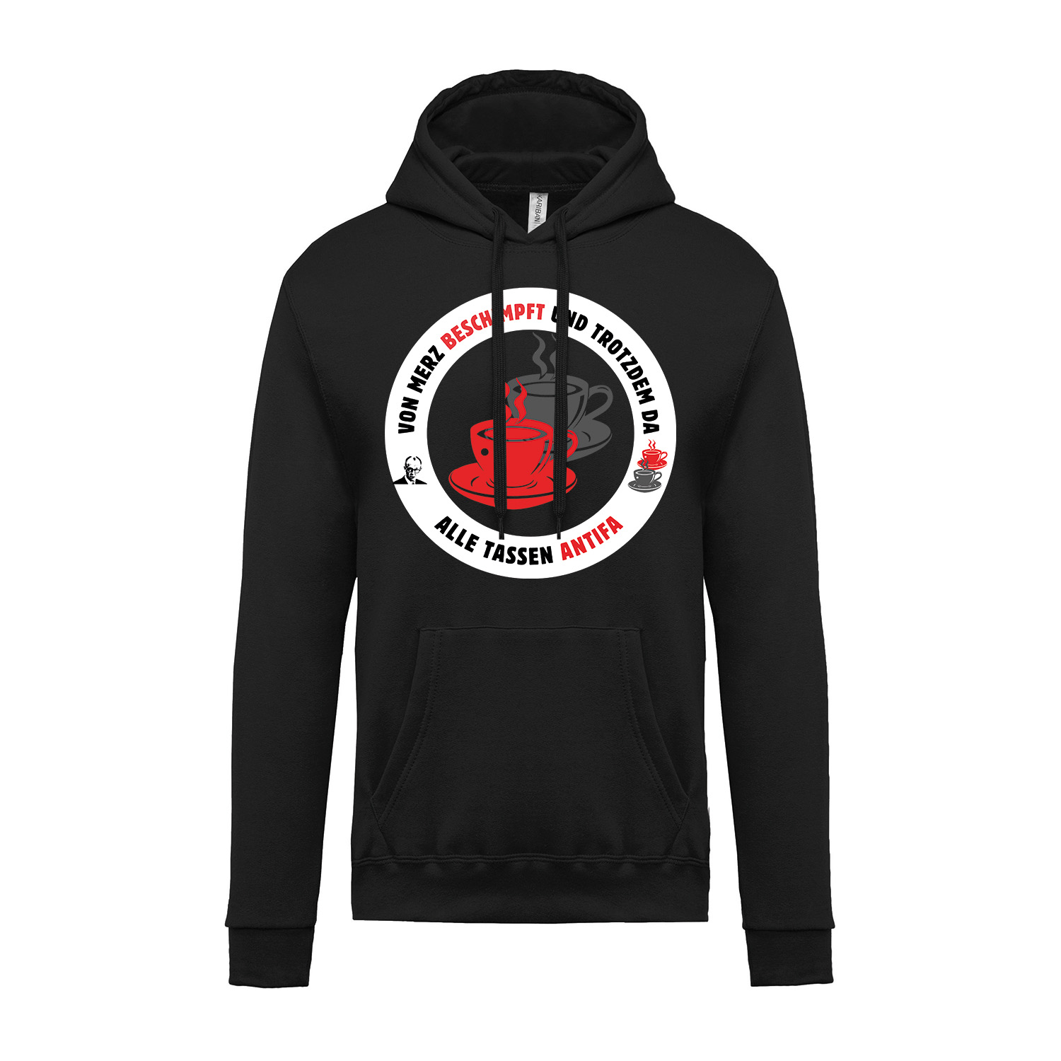 Hoodie »Alle Tassen Antifa«           