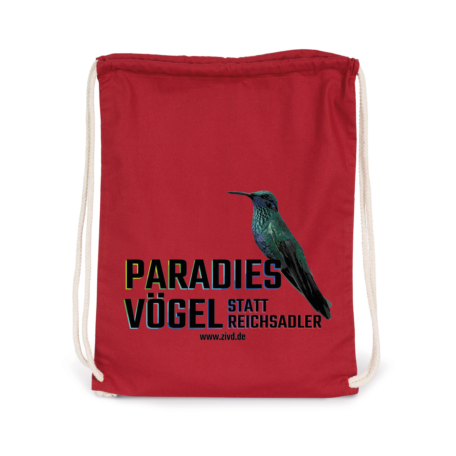 Turnbeutel »Paradiesvögel«        