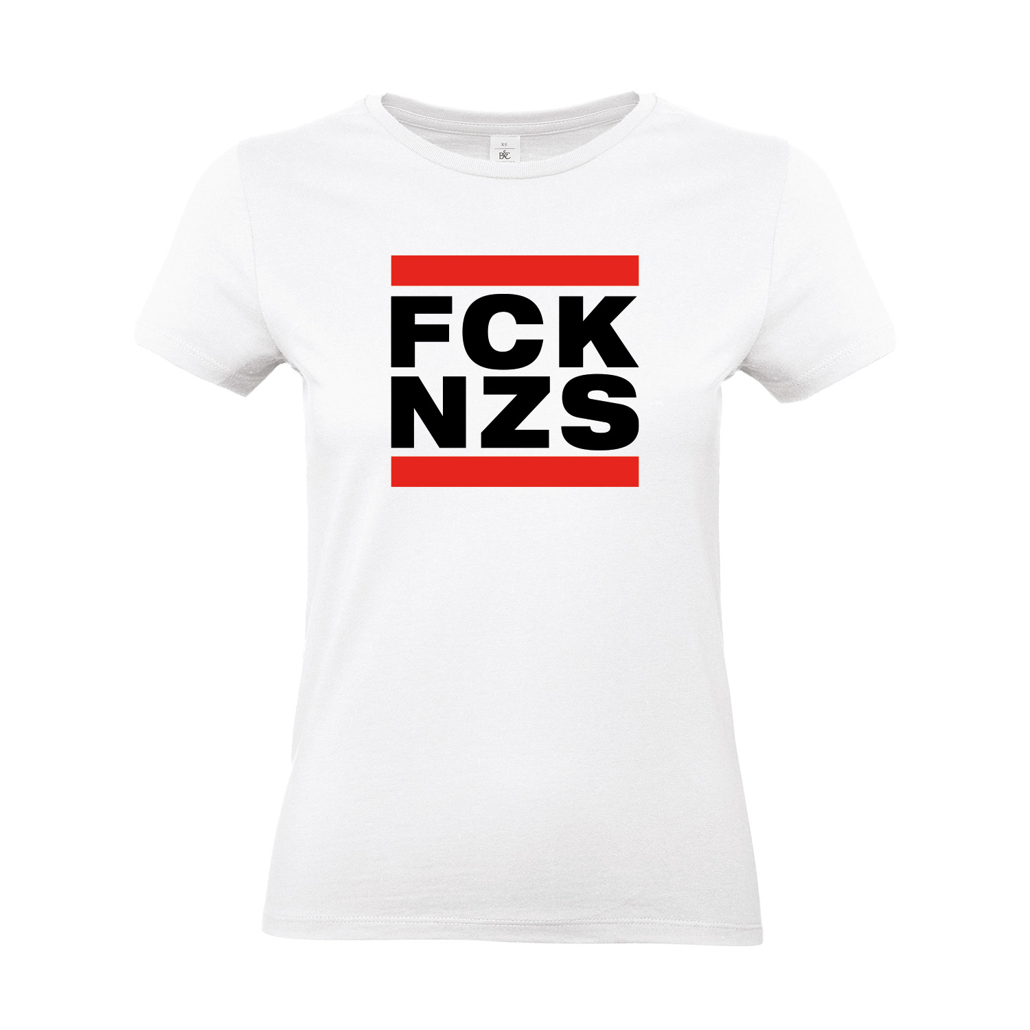 T-Shirt tailliert »FCK NZS«           